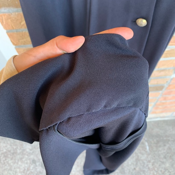 Hobbs London black button front jumpsuit - Picture 6 of 8